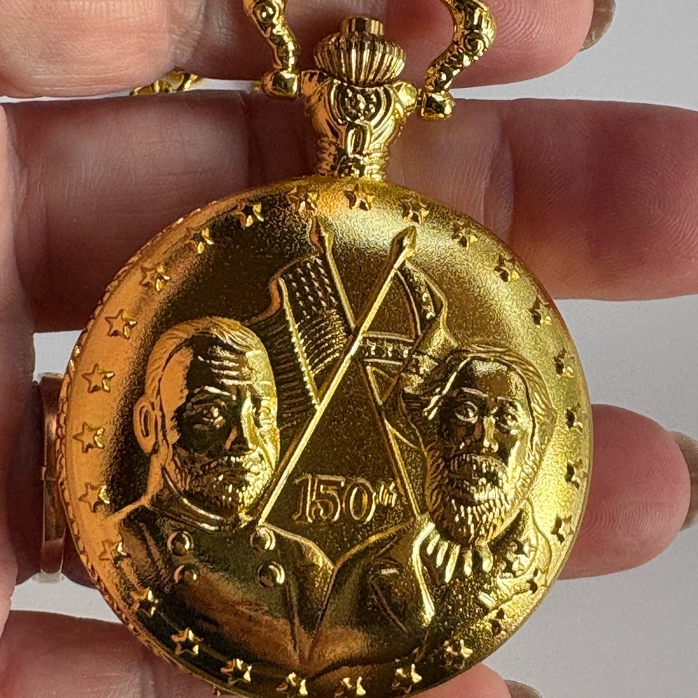 Gold Commemorative Pocket Watch